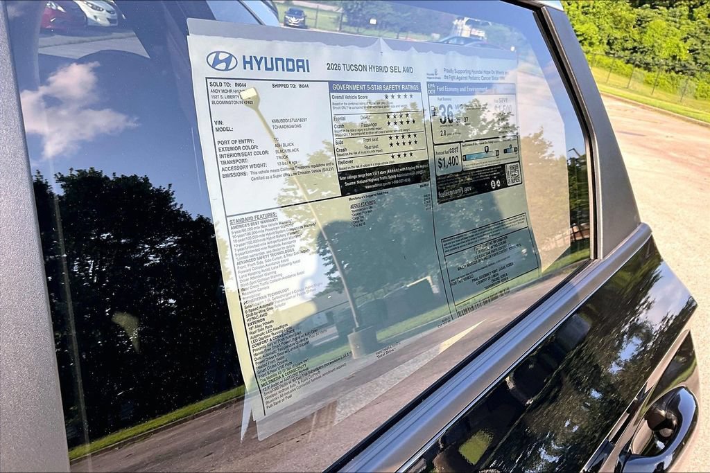 New 2026 Hyundai Tucson SEL AWD/4WD image 16