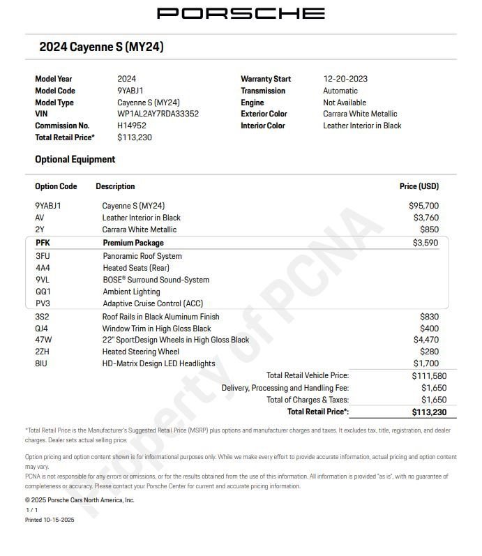 Certified 2024 Porsche Cayenne S image 6