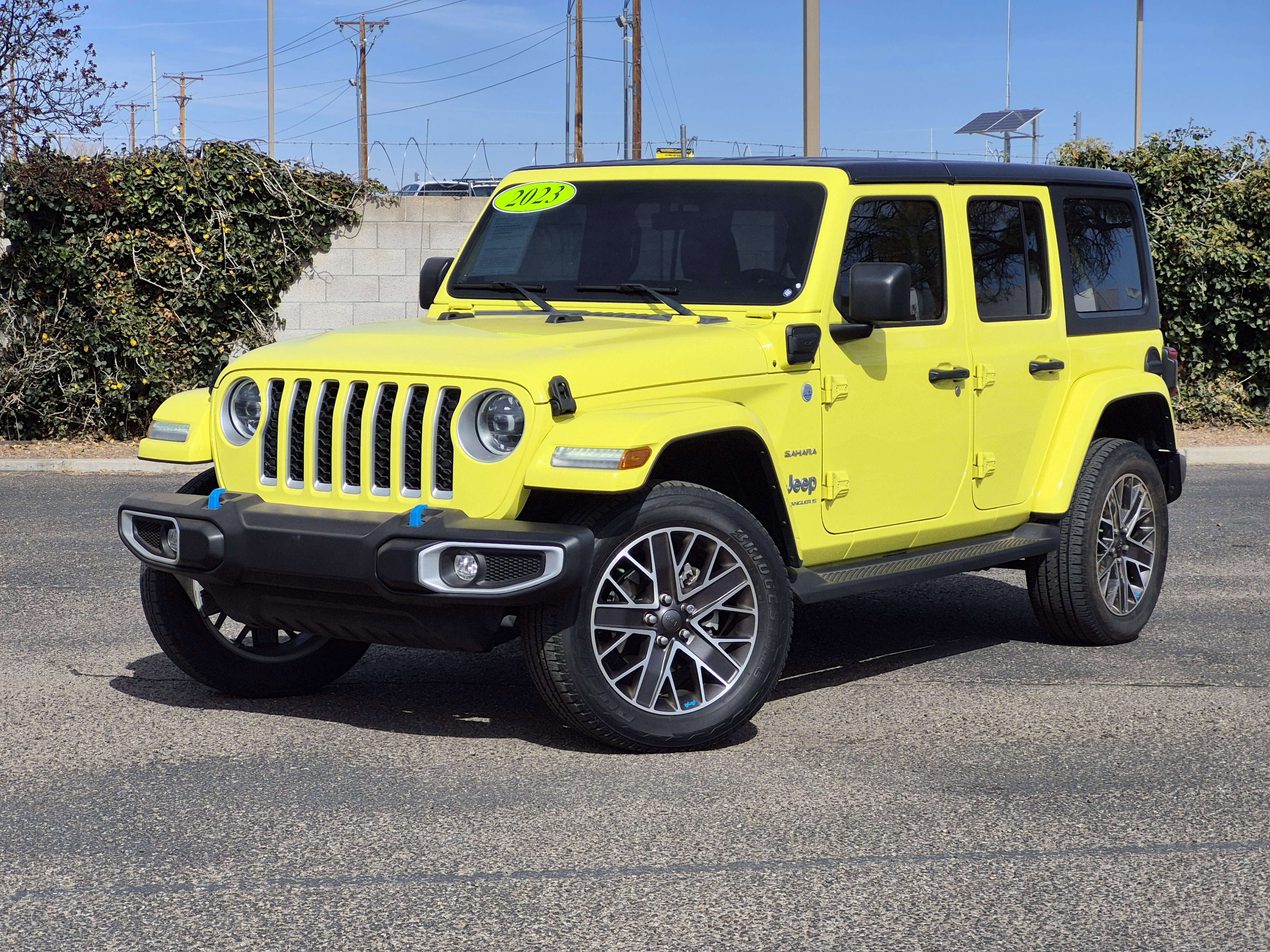 Used 2023 Jeep Wrangler Sahara 4xe