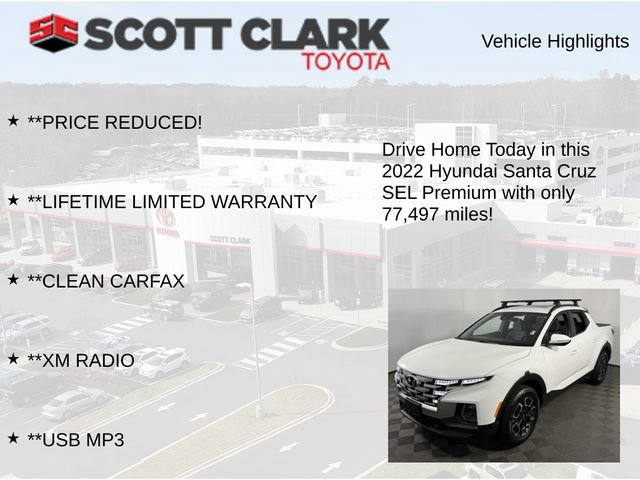 Used 2022 Hyundai Santa Cruz SEL Premium AWD/4WD image 12