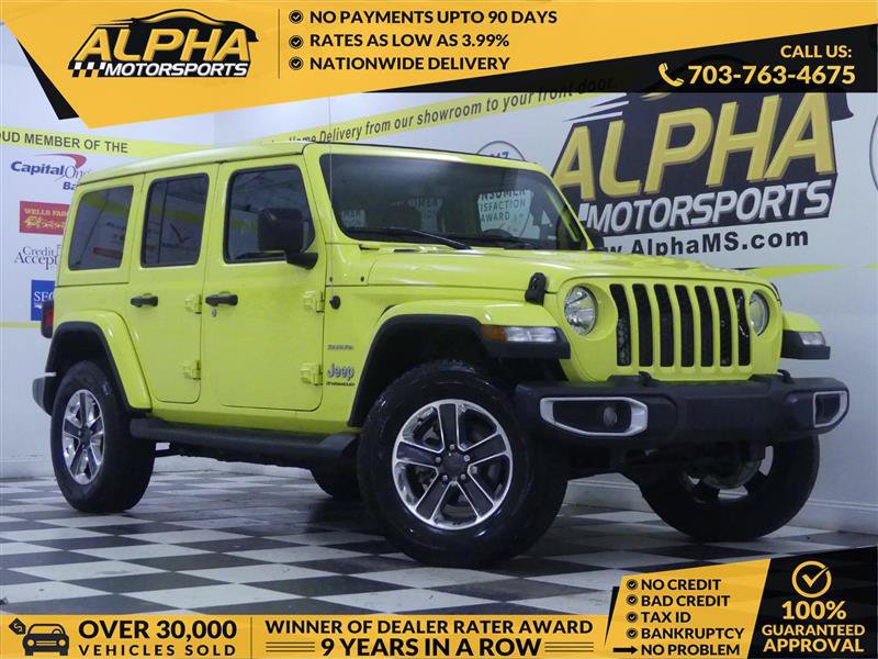 Used 2023 Jeep Wrangler Unlimited Sahara w/ Cold Weather Group AWD/4WD image 1