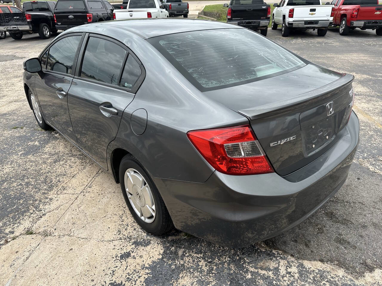 Used 2012 Honda Civic HF image 7