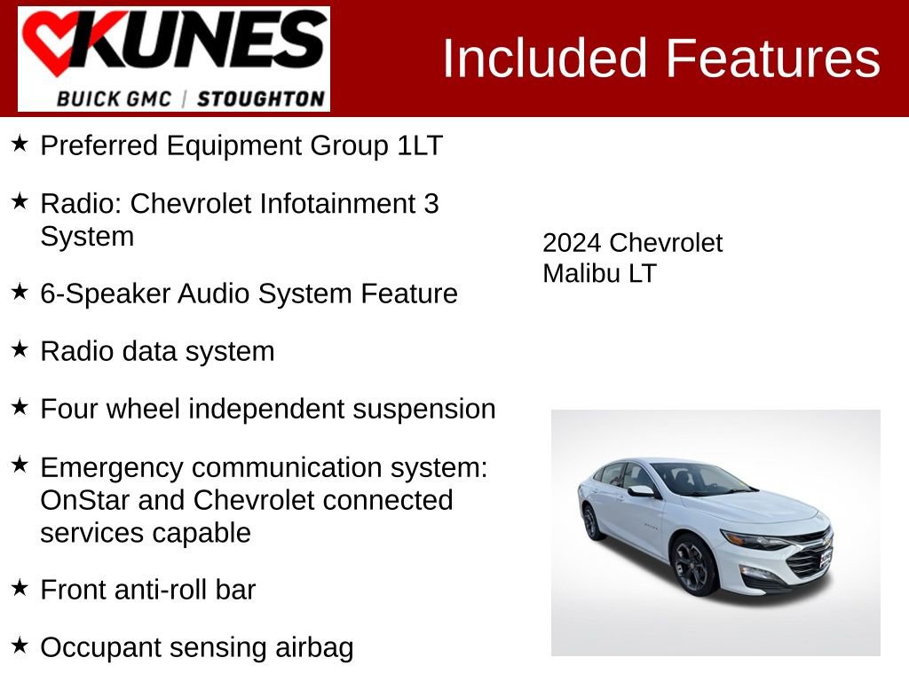 Used 2024 Chevrolet Malibu LT image 3