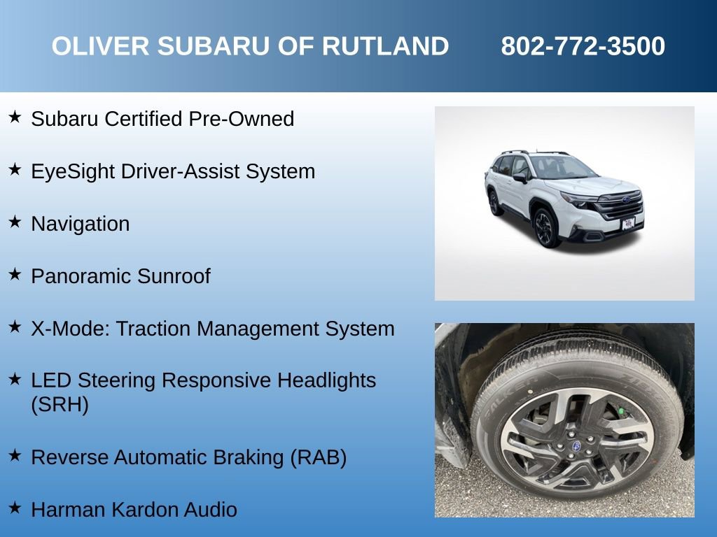 Certified 2025 Subaru Forester Limited image 10