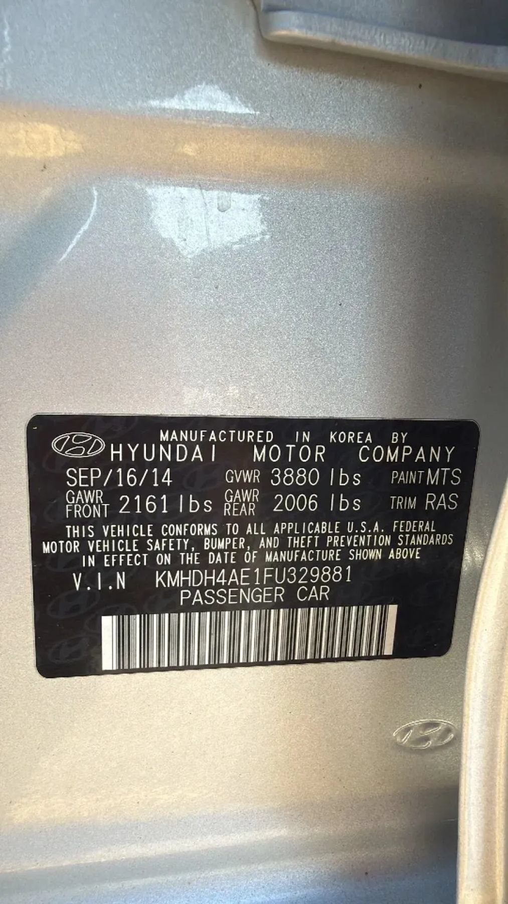 Used 2015 Hyundai Elantra SE FWD image 29