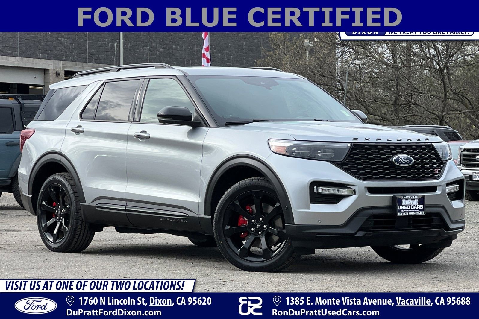 Certified 2022 Ford Explorer ST w/ Equipment Group 401A image 1