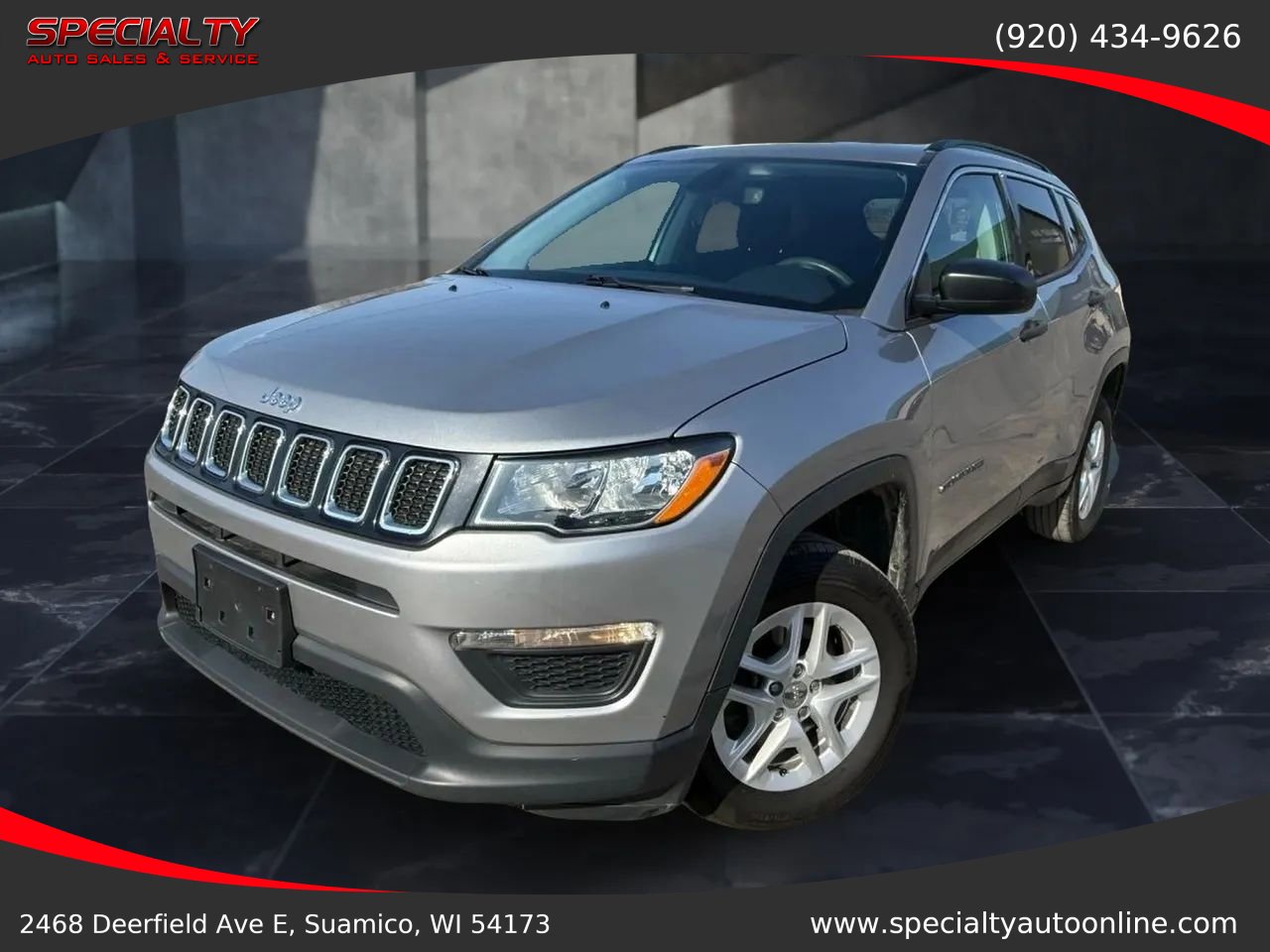Used 2019 Jeep Compass Sport image 1