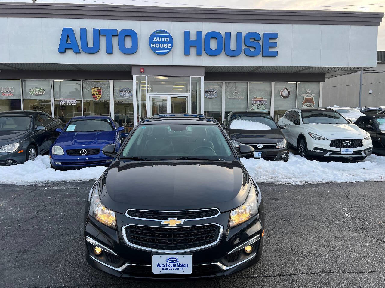 Used 2015 Chevrolet Cruze LTZ w/ Sun, Sound and Sport Package image 2