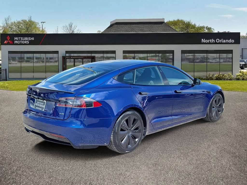 Used 2021 Tesla Model S Plaid AWD/4WD image 3