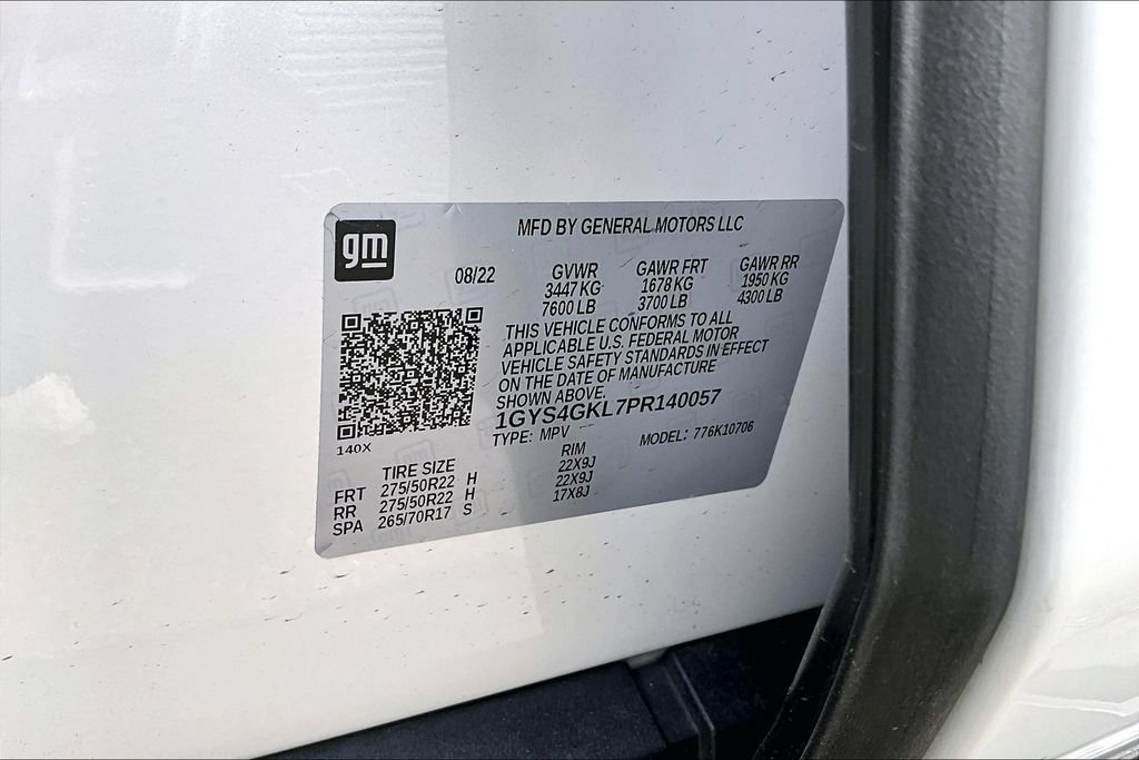 Used 2023 Cadillac Escalade Sport Platinum w/ LPO, ONYX Package AWD/4WD image 35