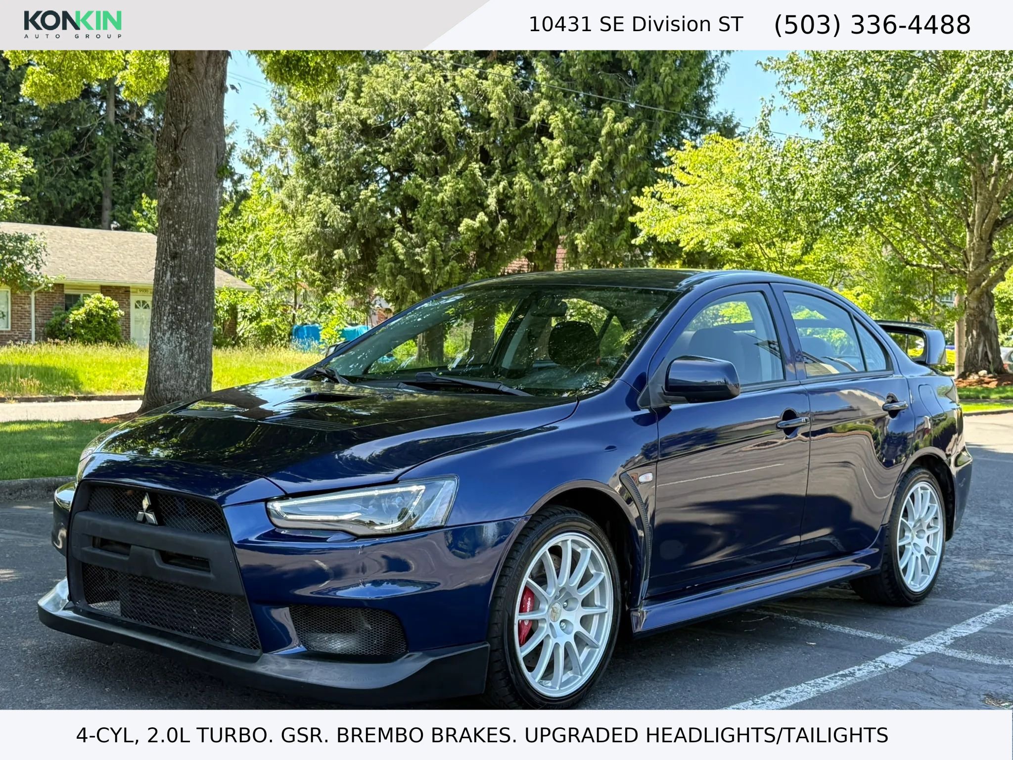 Used 2014 Mitsubishi Lancer Evolution GSR AWD/4WD image 1