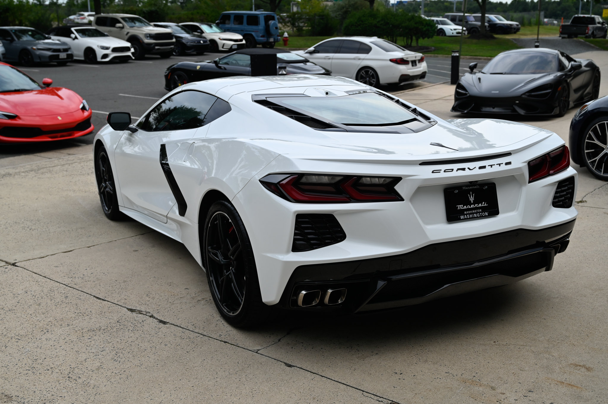 Used 2022 Chevrolet Corvette Stingray Preferred Cpe w/ Z51 Performance Package RWD image 7