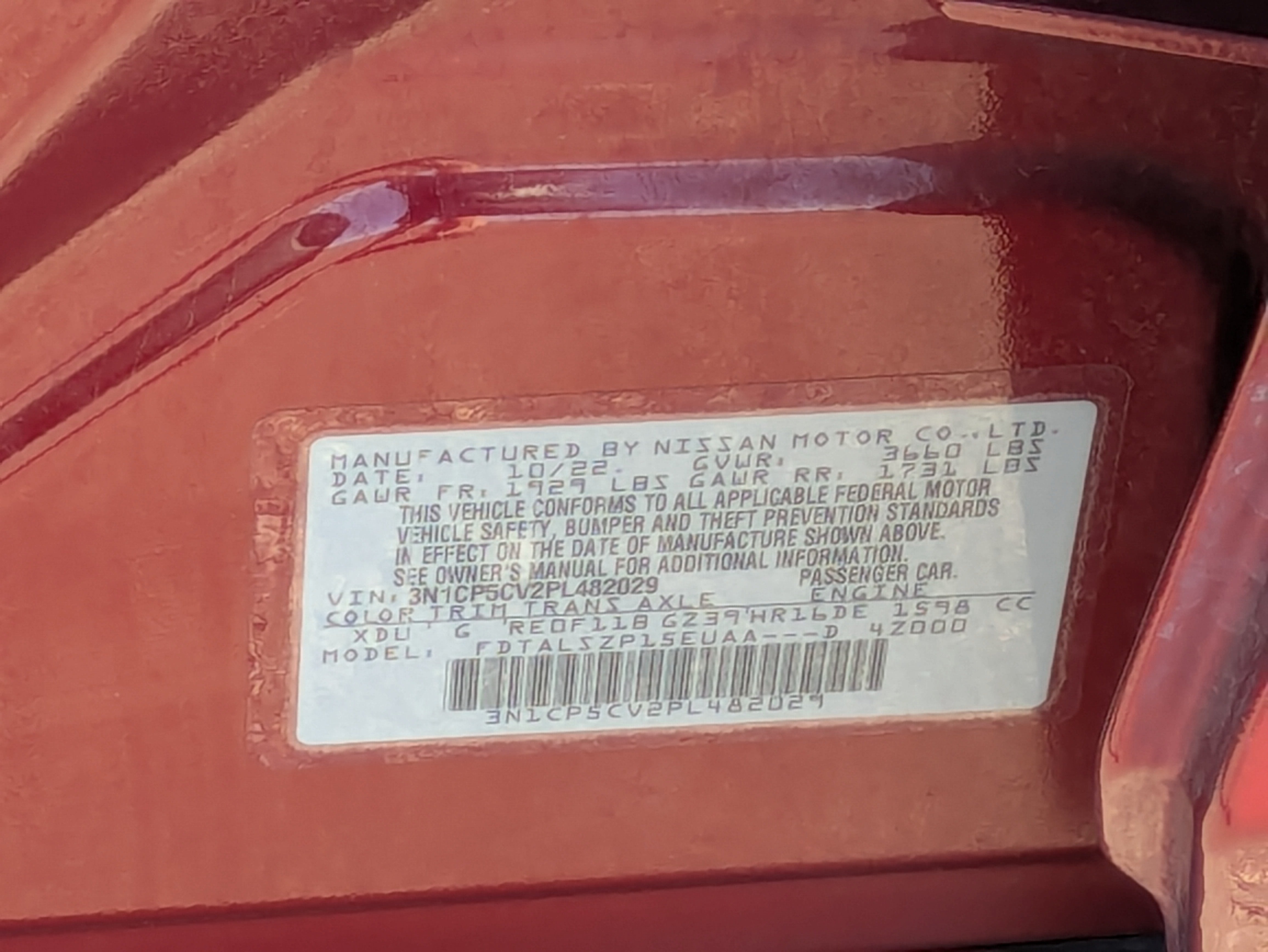 Used 2023 Nissan Kicks SV FWD image 31