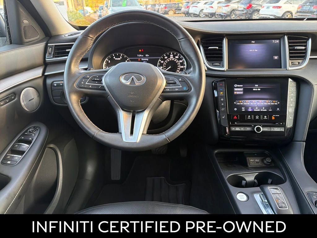 Certified 2024 INFINITI QX50 Luxe w/ Accent Package image 2