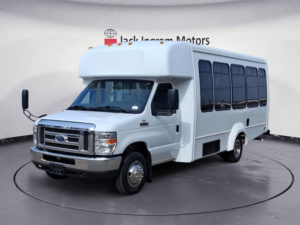 Used 2019 Ford E-350 and Econoline 350 Super Duty w/ Shuttle Bus Prep Package RWD image 1