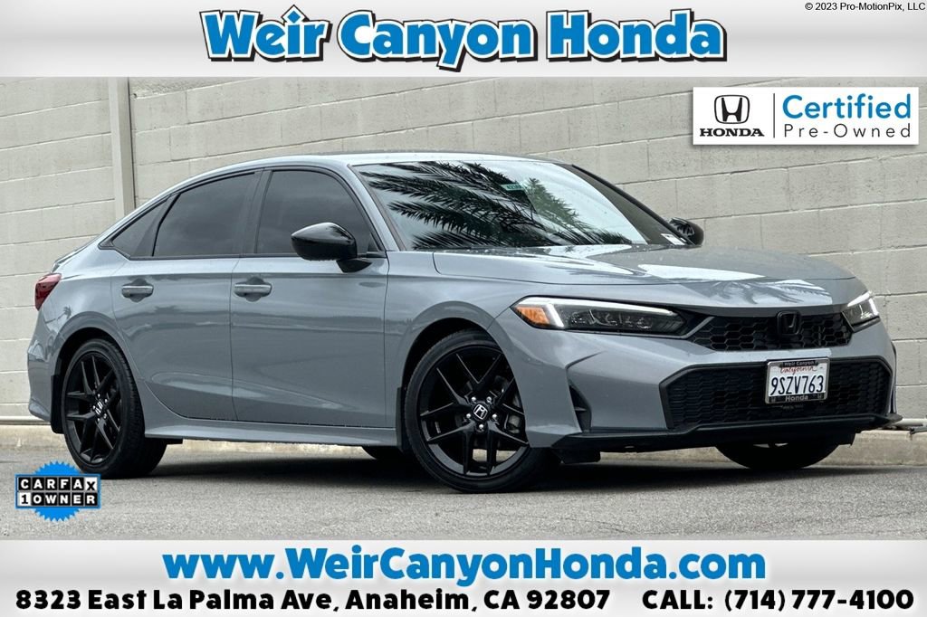 Certified 2025 Honda Civic Sport image 1