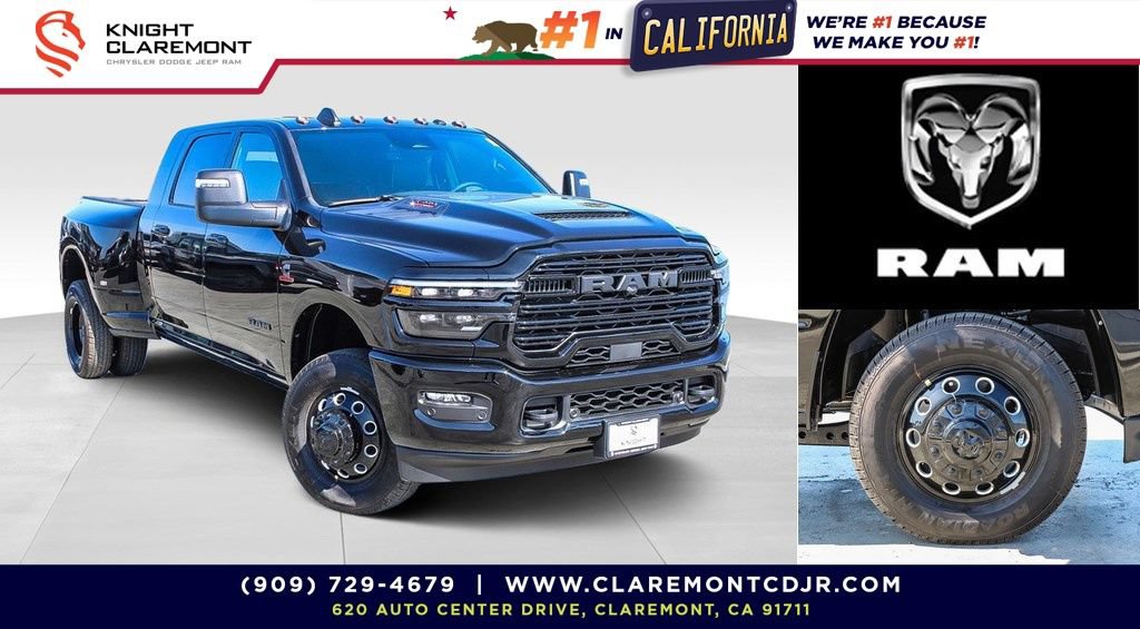 New 2026 RAM 3500 Laramie w/ Night Edition AWD/4WD image 1
