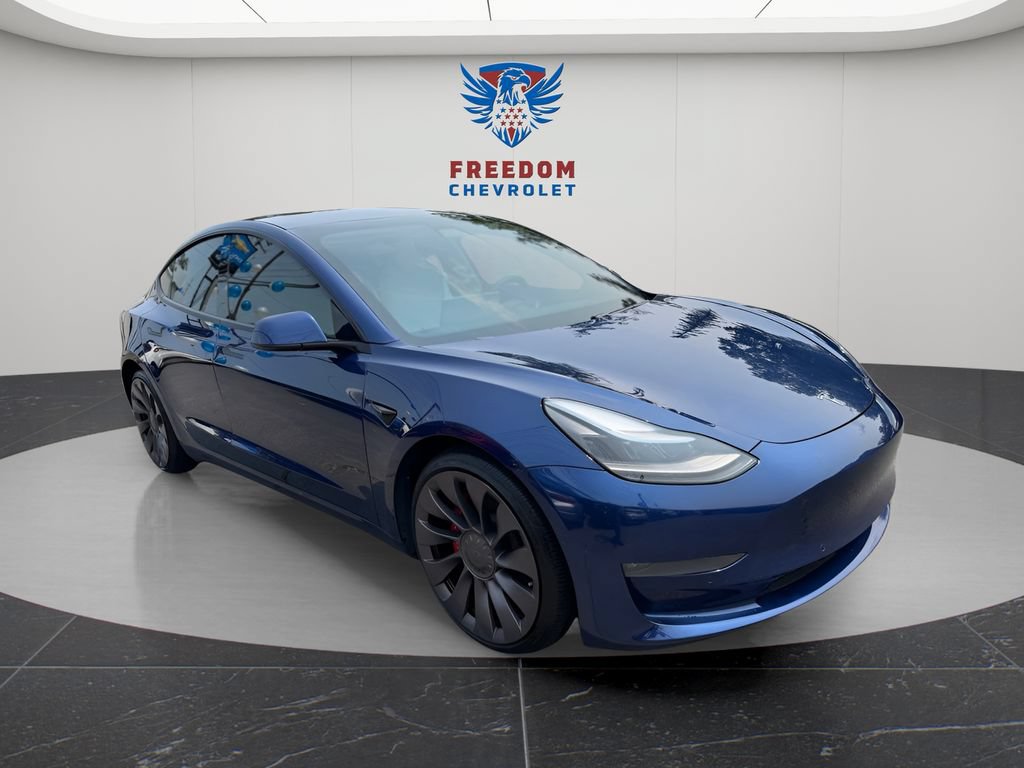 Used 2021 Tesla Model 3 Performance AWD/4WD image 8