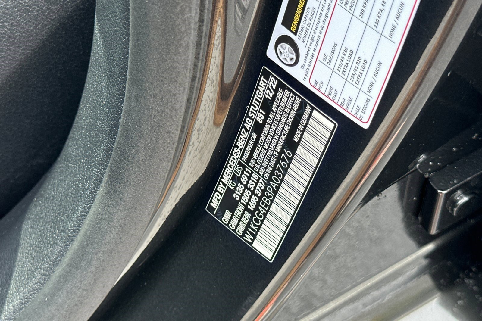 Certified 2023 Mercedes-Benz EQS 580 4MATIC Sedan image 25