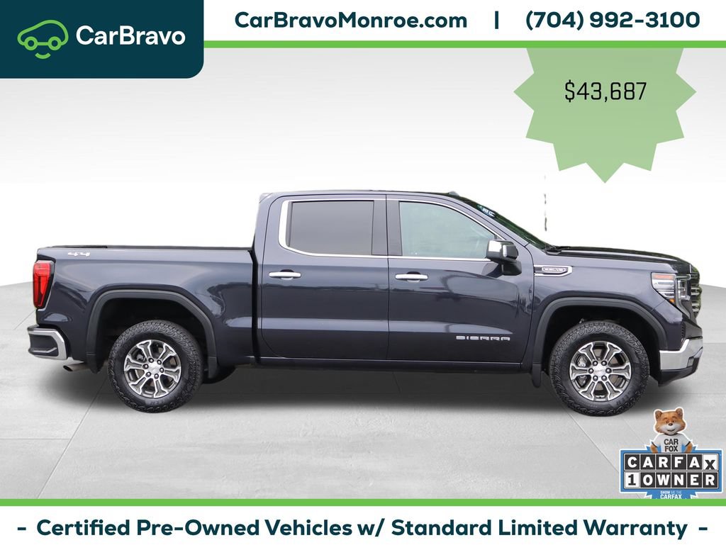 Certified 2025 GMC Sierra 1500 SLT AWD/4WD image 7