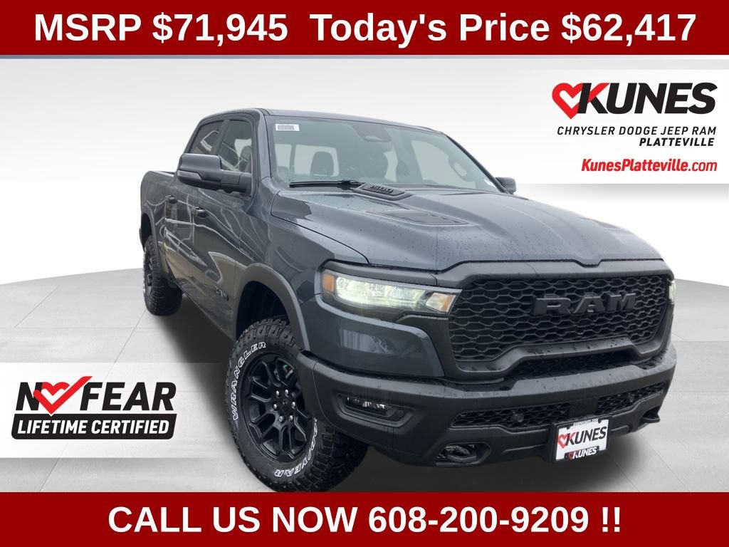 New 2026 RAM 1500 Rebel w/ Rebel Level 2 Equipment Group