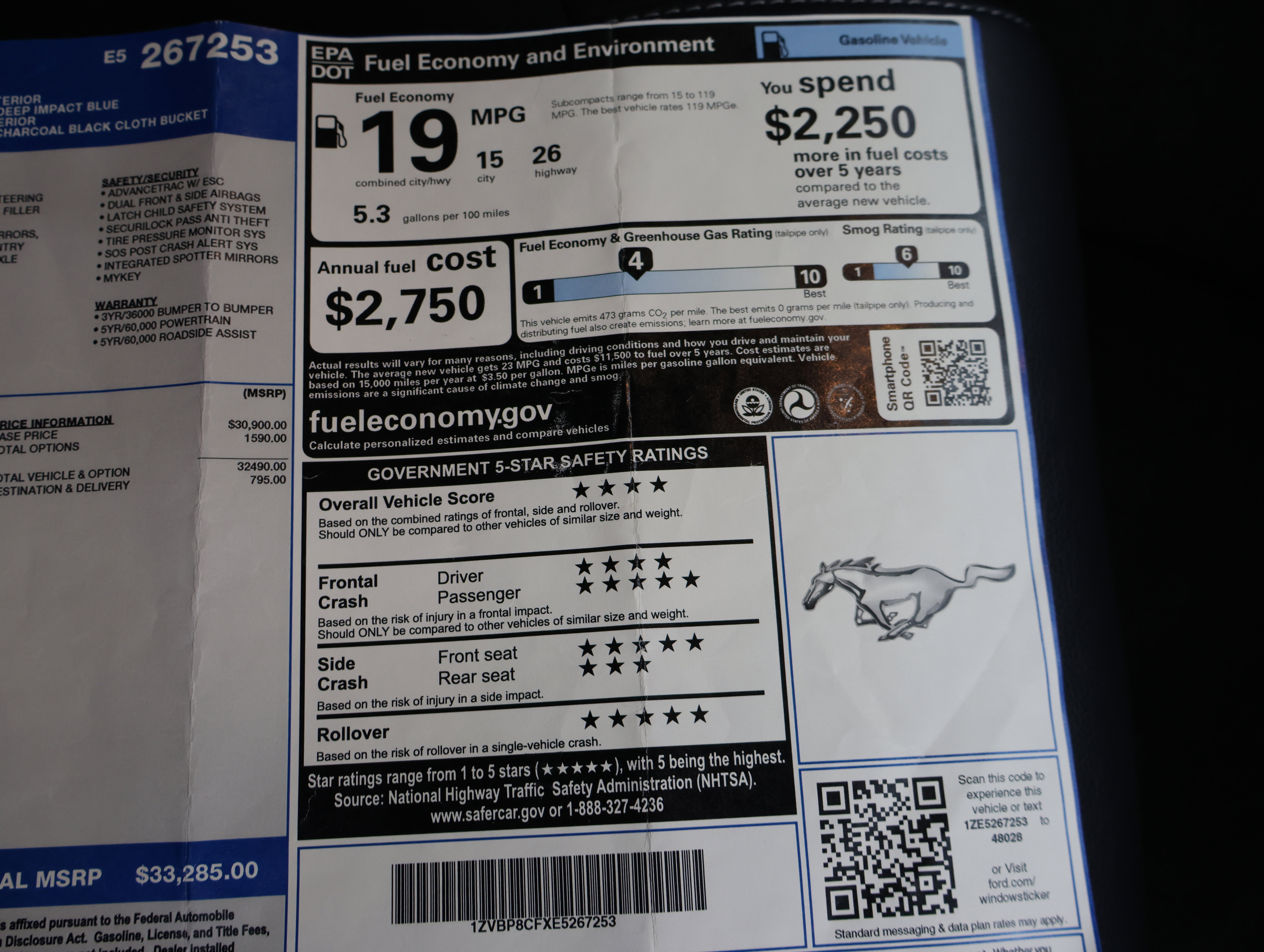 Used 2014 Ford Mustang GT w/ Equipment Group 301A image 61