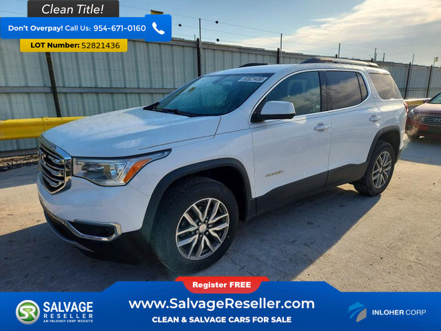 Used 2018 GMC Acadia SLE w/ Driver Alert Package I FWD image 1