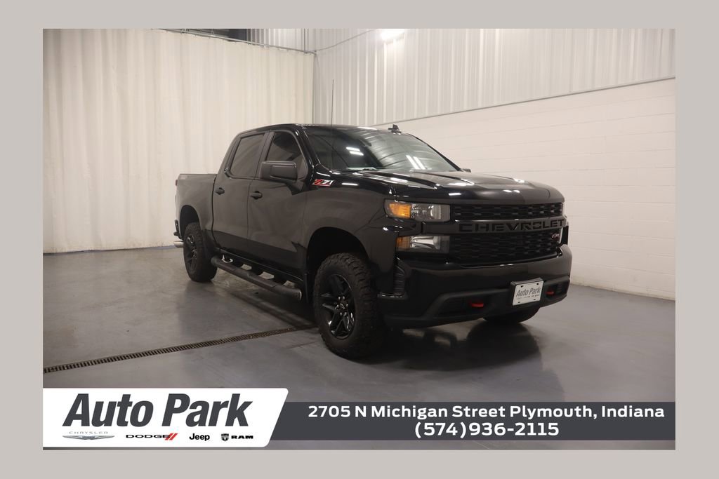 Used 2019 Chevrolet Silverado 1500 Custom Trail Boss w/ Custom Convenience Package AWD/4WD image 1