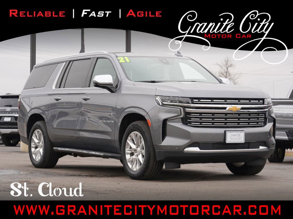 Used 2021 Chevrolet Suburban Premier w/ Premium Package image 1