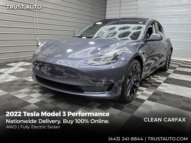 Used 2022 Tesla Model 3 Performance