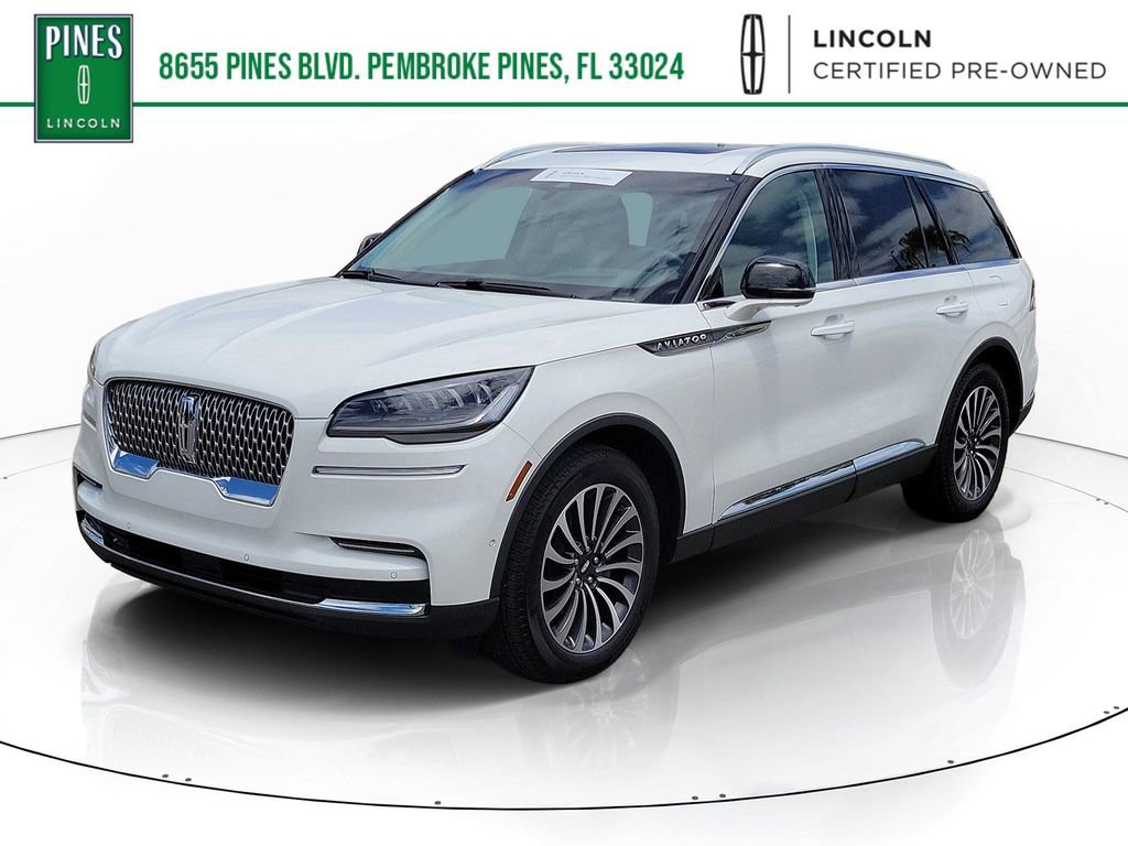Certified 2023 Lincoln Aviator Reserve w/ Equipment Group 201A image 1