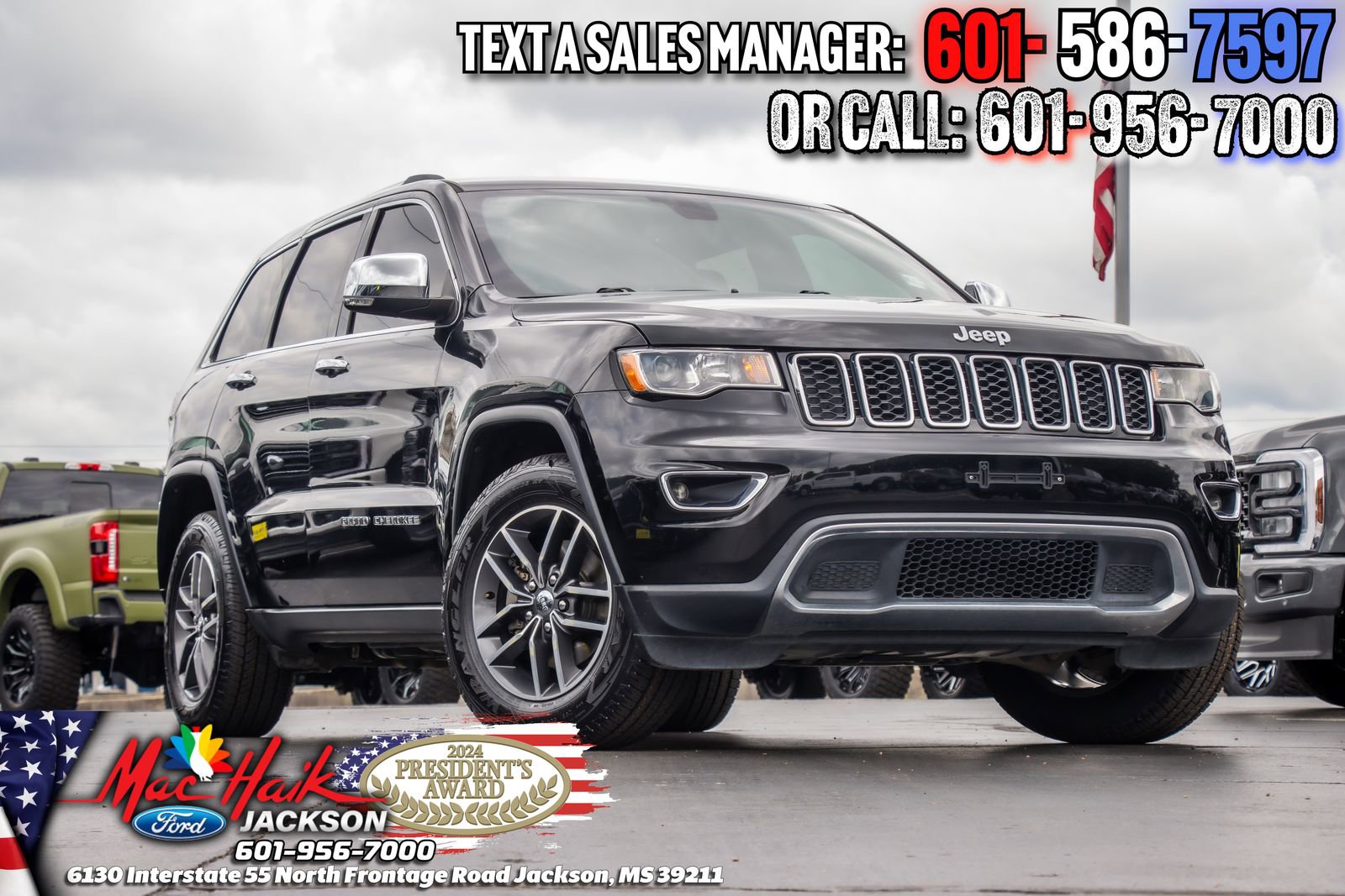 Used 2018 Jeep Grand Cherokee Limited RWD image 1