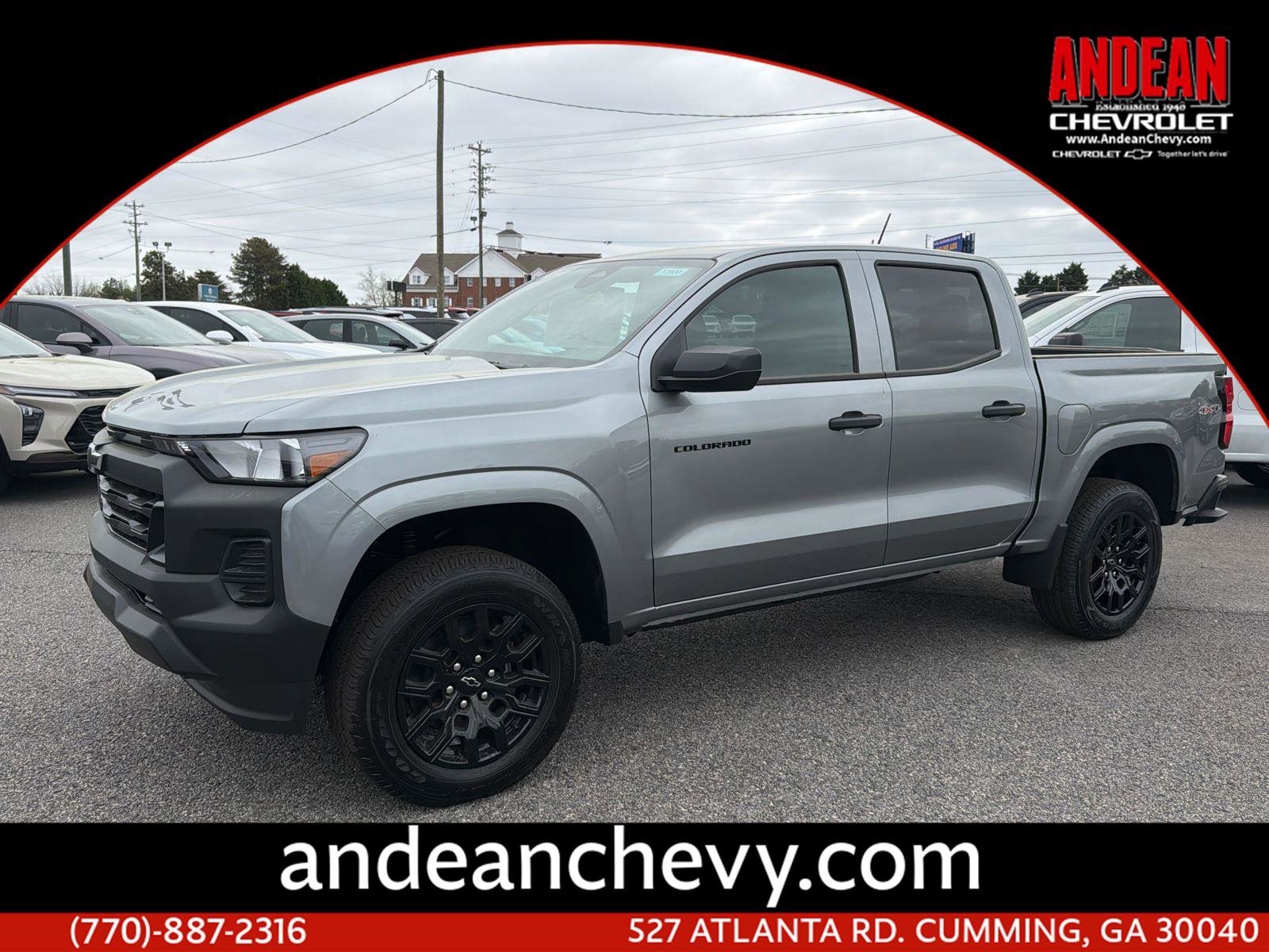 New 2026 Chevrolet Colorado W/T w/ WT Custom Package AWD/4WD image 1