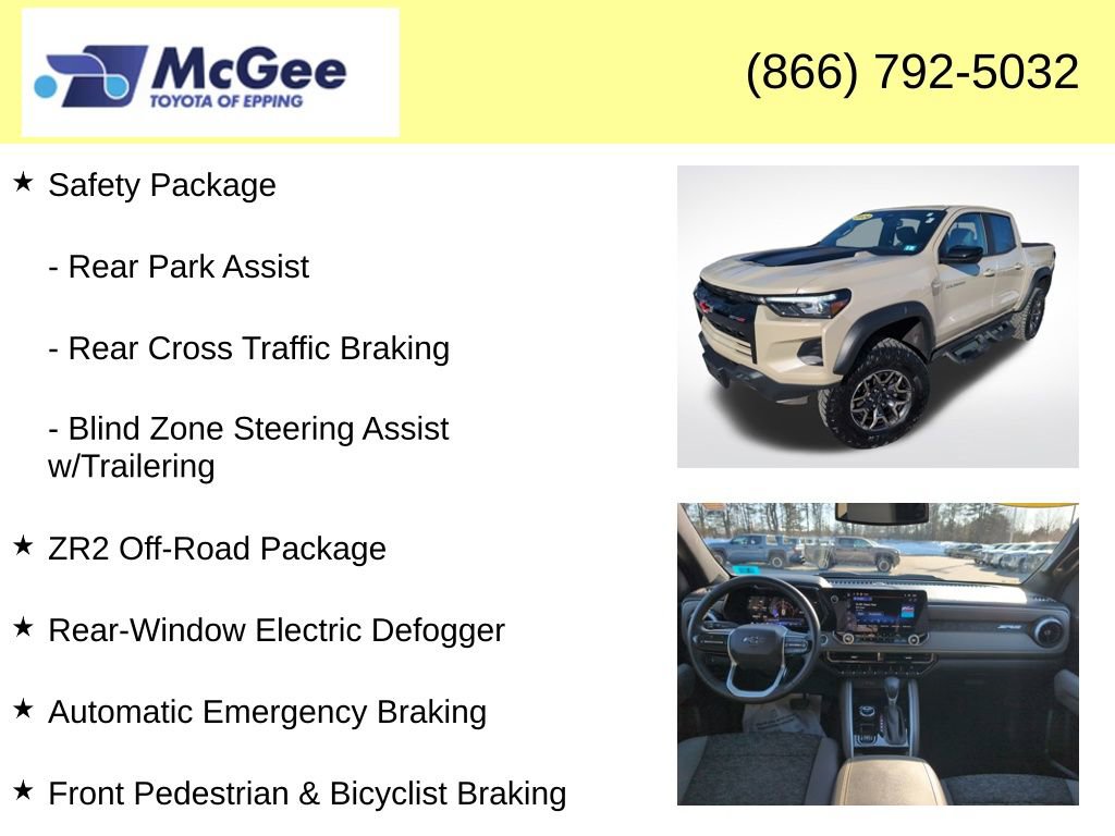 Used 2024 Chevrolet Colorado ZR2 w/ Safety Package image 12