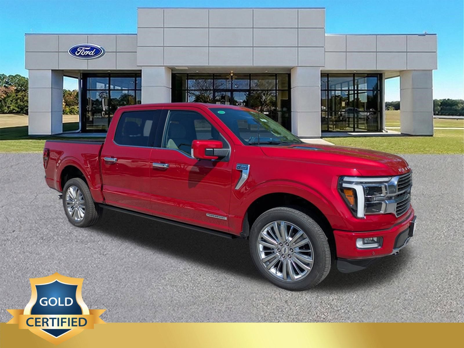 Certified 2025 Ford F150 Platinum w/ Equipment Group 703A Plus