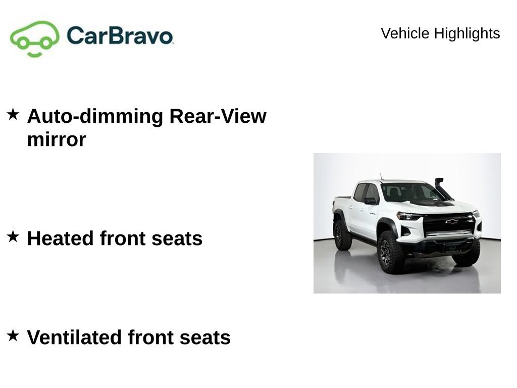 Certified 2025 Chevrolet Colorado ZR2 w/ Technology Package AWD/4WD image 10