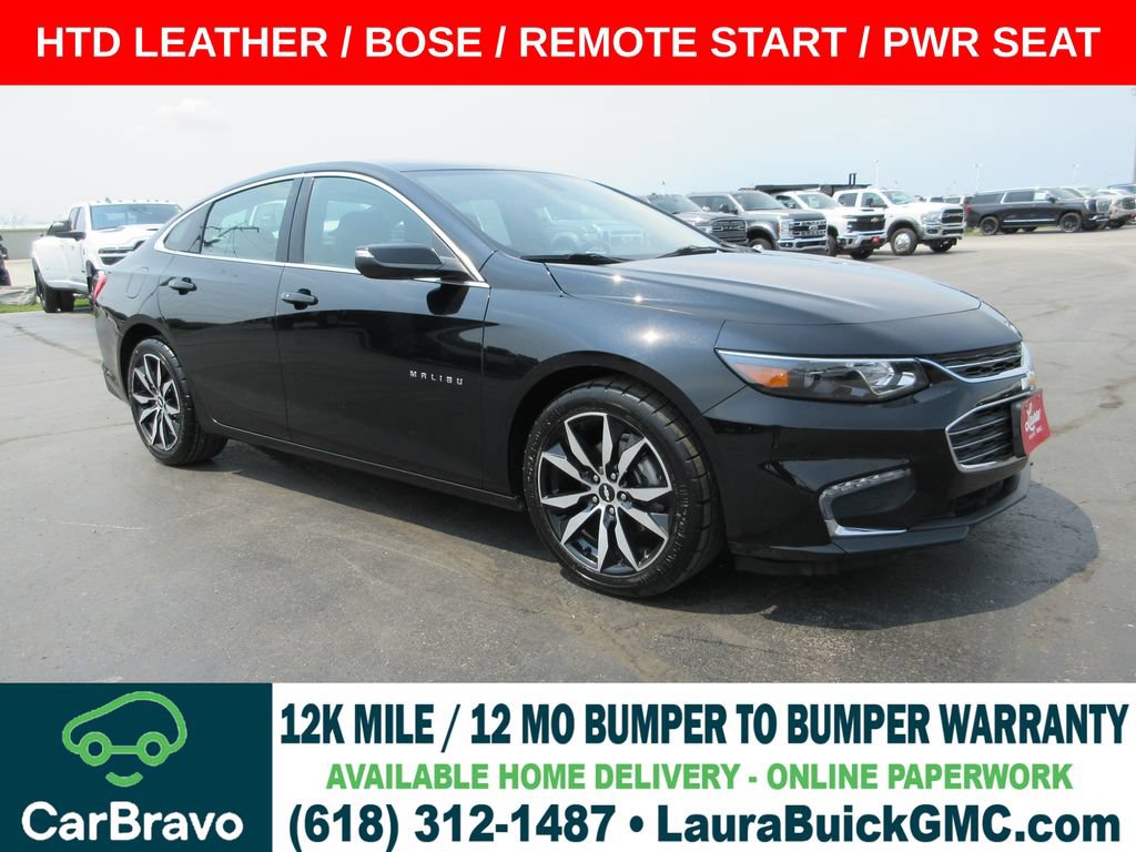 Certified 2018 Chevrolet Malibu LT w/ Leather Package