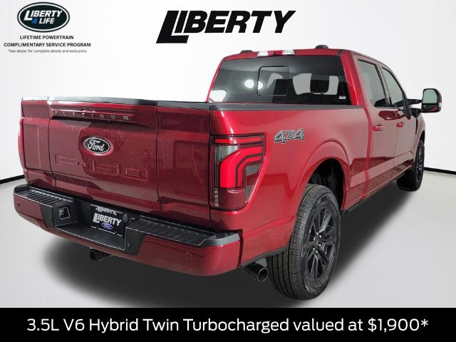 Certified 2025 Ford F150 Platinum w/ Equipment Group 702A High AWD/4WD image 4