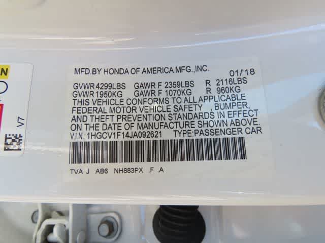 Certified 2018 Honda Accord LX image 24