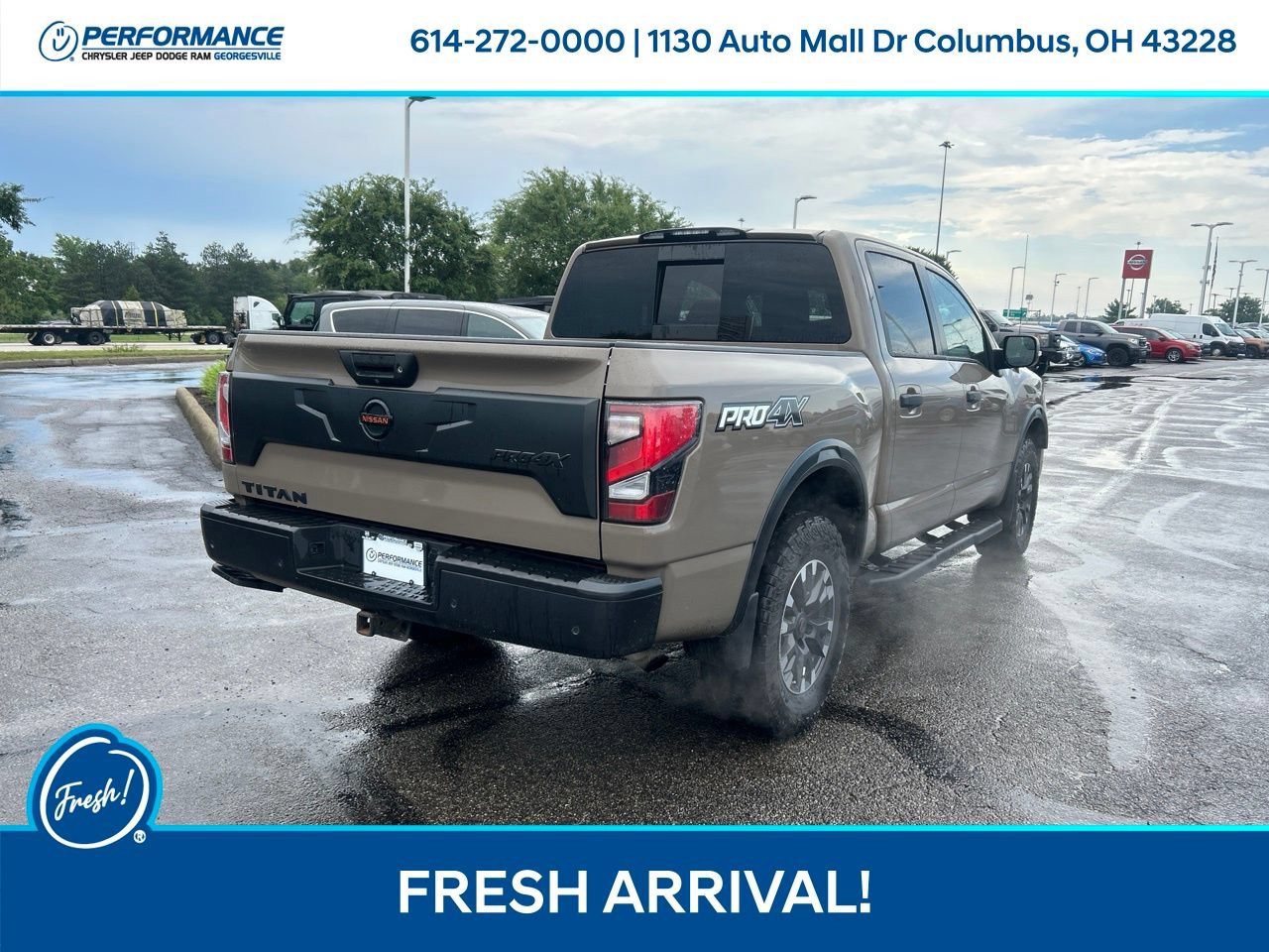 Used 2020 Nissan Titan PRO-4X w/ Pro-4x Utility Package AWD/4WD image 4