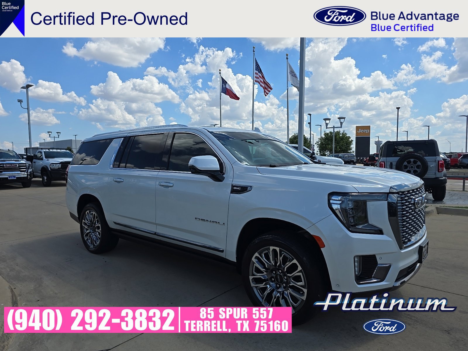 Used 2024 GMC Yukon XL Denali Ultimate AWD/4WD image 8