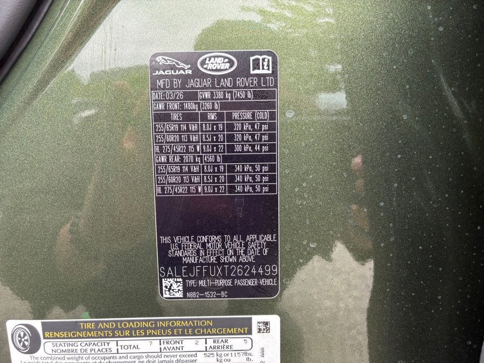 New 2026 Land Rover Defender 130 S AWD/4WD image 35