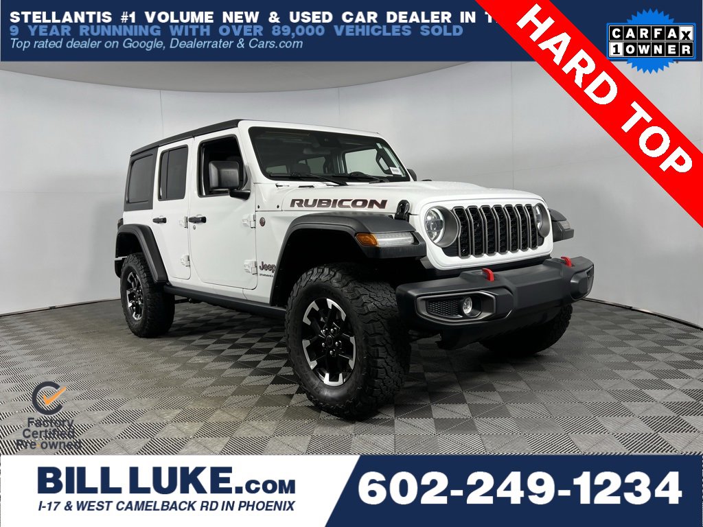 Certified 2025 Jeep Wrangler Unlimited Rubicon