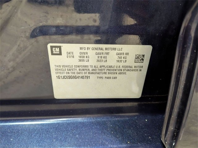 Used 2016 Chevrolet Sonic LT image 30