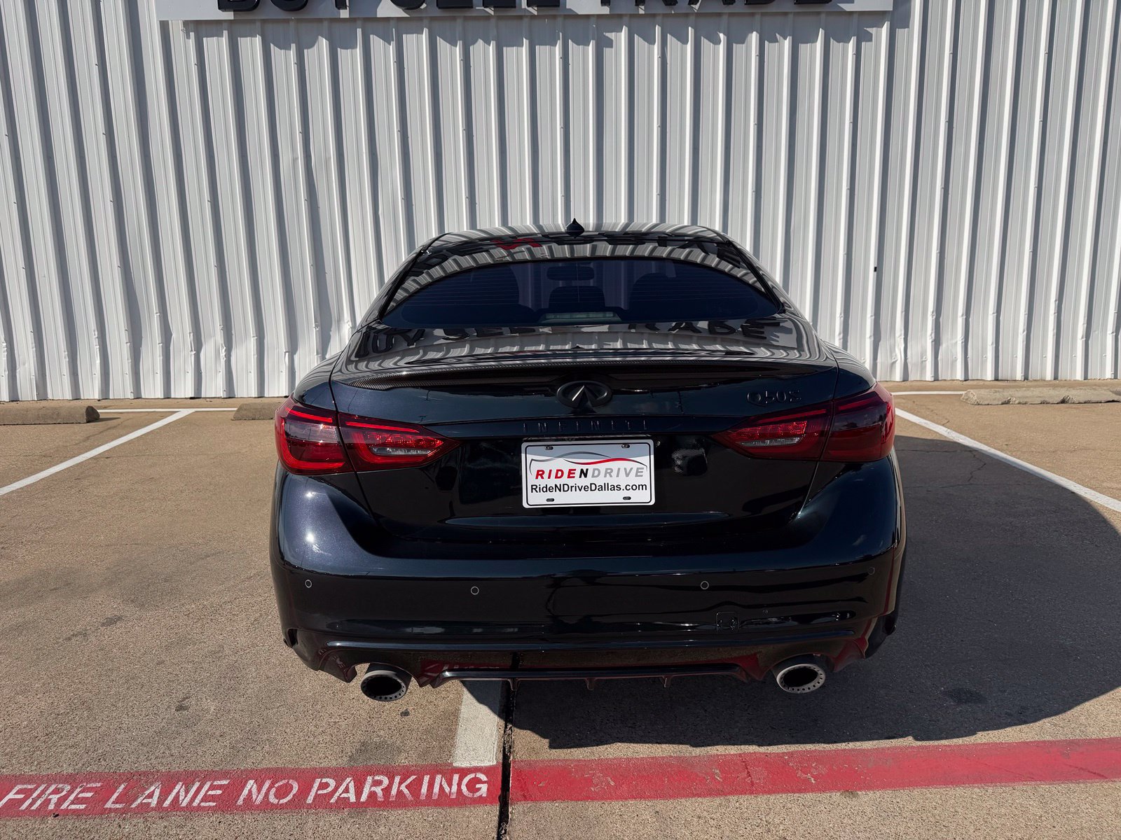 Used 2024 INFINITI Q50 Red Sport 400 w/ Black Opal Edition RWD image 6