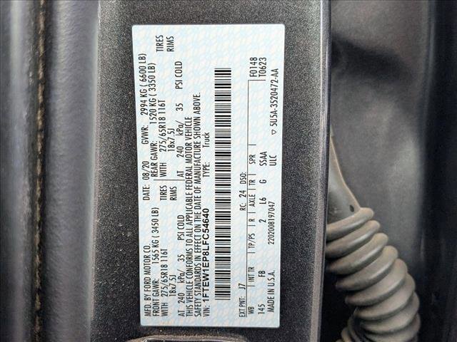 Used 2020 Ford F150 XLT w/ Equipment Group 302A Luxury image 18