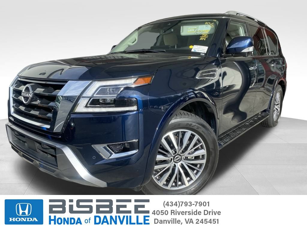 Used 2024 Nissan Armada SL w/ Captain's Chairs Package
