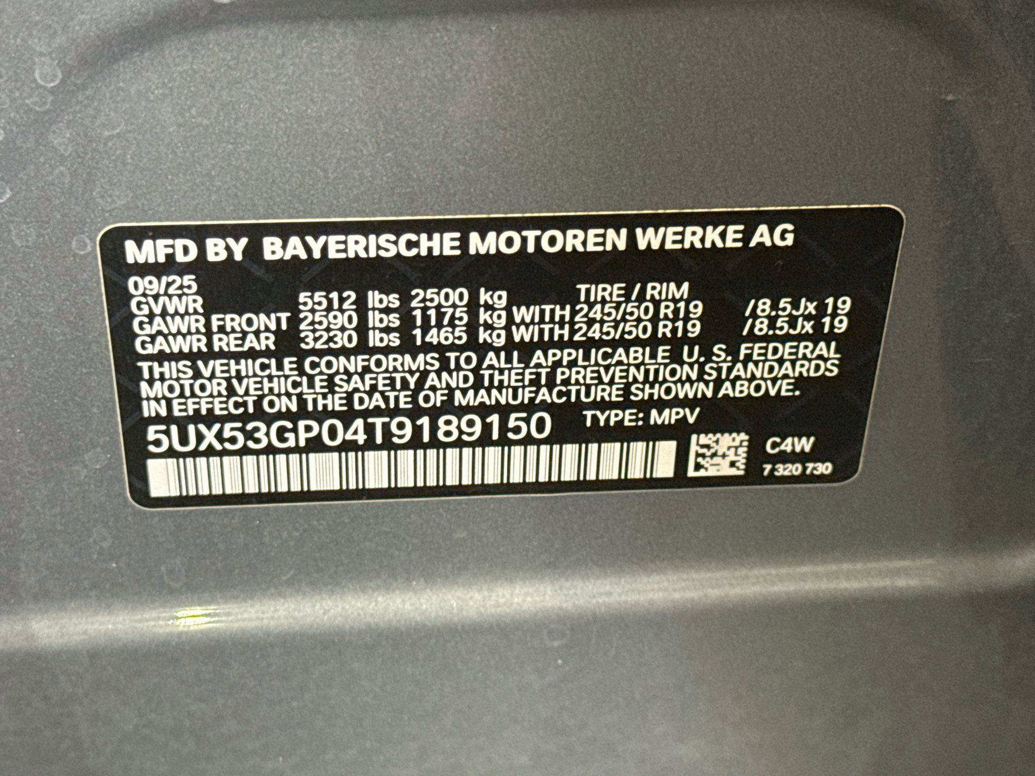 Used 2026 BMW X3 xDrive30i AWD/4WD image 12