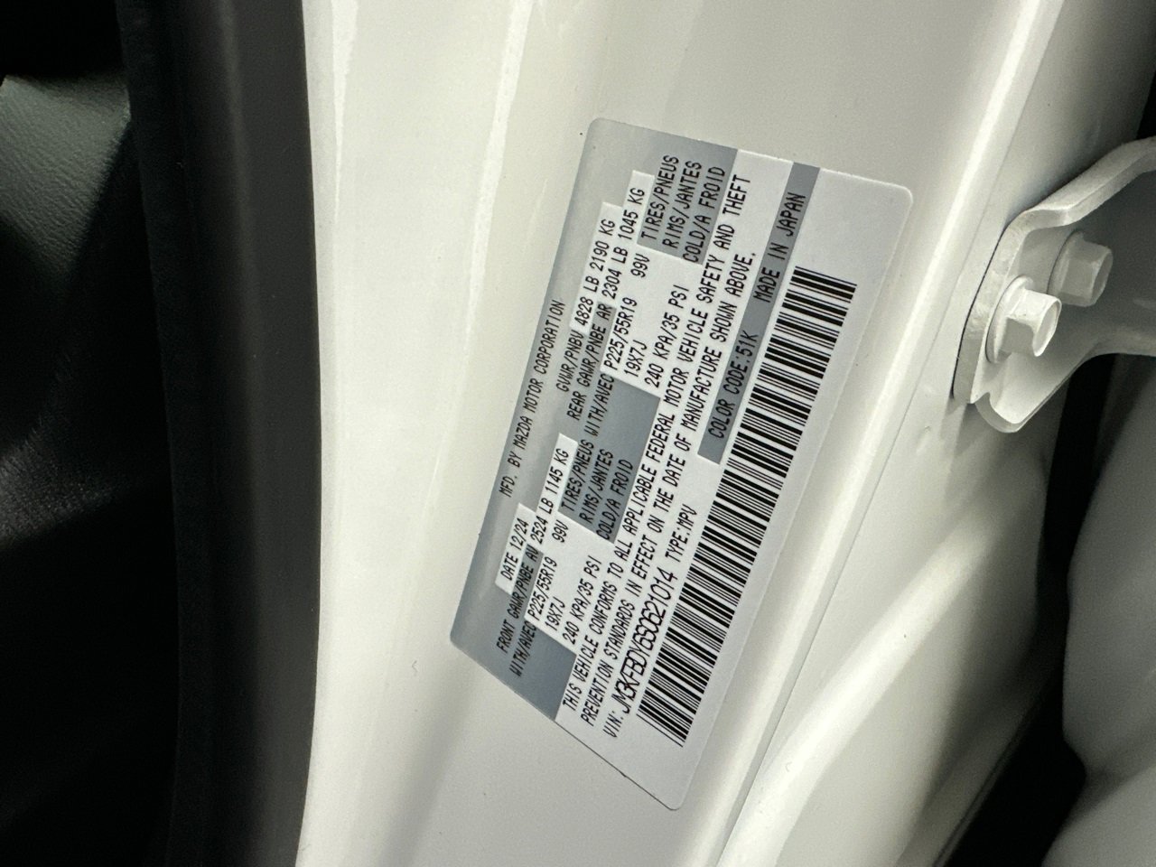 Certified 2025 MAZDA CX-5 2.5 Turbo w/ Premium Package image 38