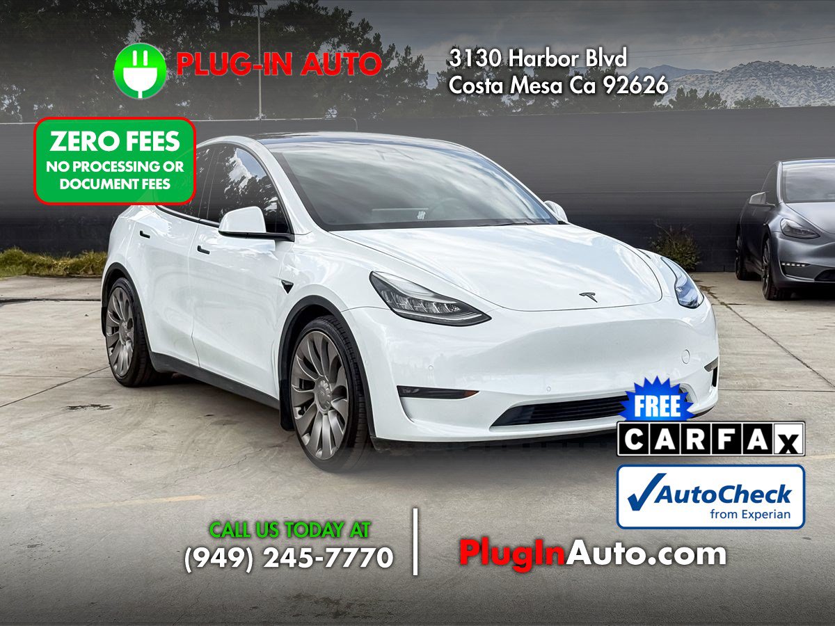 Used 2020 Tesla Model Y Performance AWD/4WD image 3